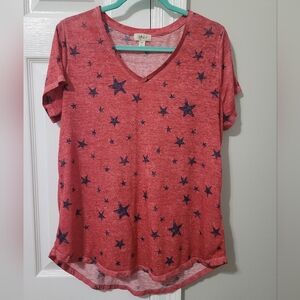 Style & Co Womens Short Sleeve Shirt